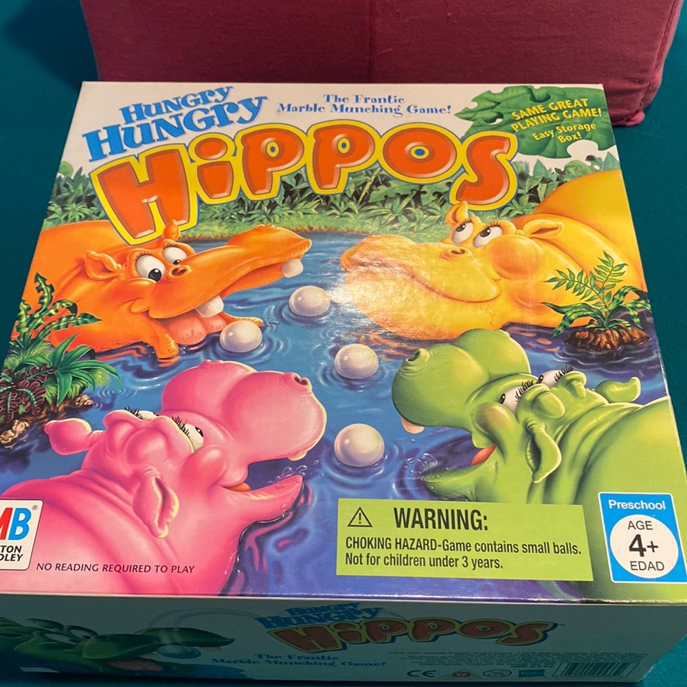 Hungry, hungry hippos game
